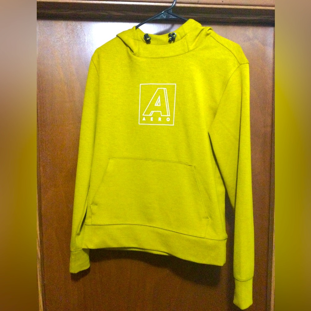 Aero postale, mustard hoodie size xs
